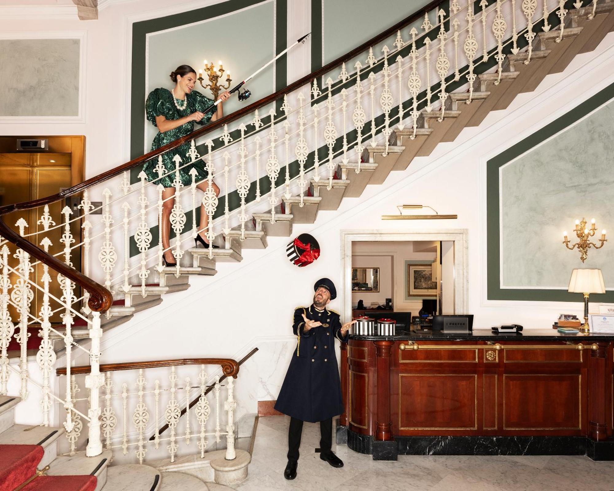 Hotel Bristol Palace Генуя Экстерьер фото